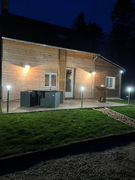 Cottage Cocooning Romantique Avec Jaccuzzi Prive Ancinnes Exterior photo