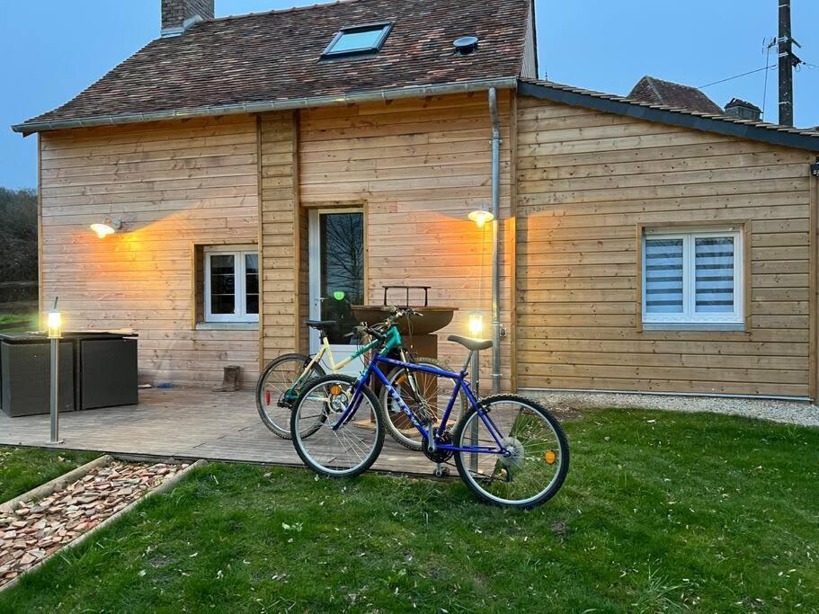 Cottage Cocooning Romantique Avec Jaccuzzi Prive Ancinnes Exterior photo